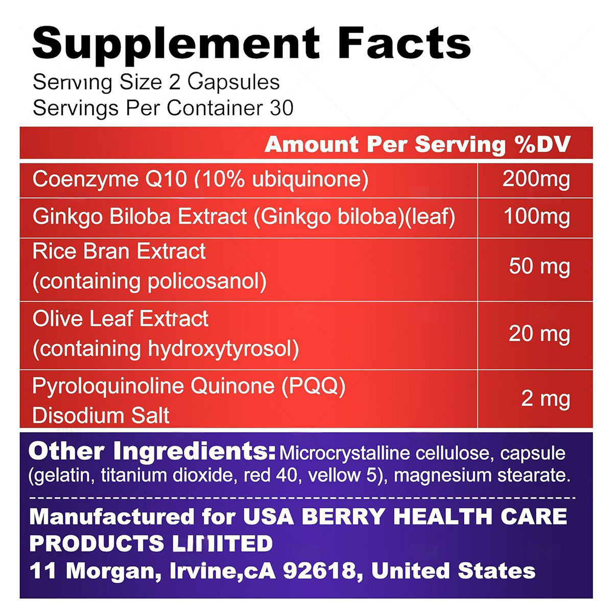 JOYUNG CoQ10 200mg | Heart Health & Antioxidant Support - 60 Caps