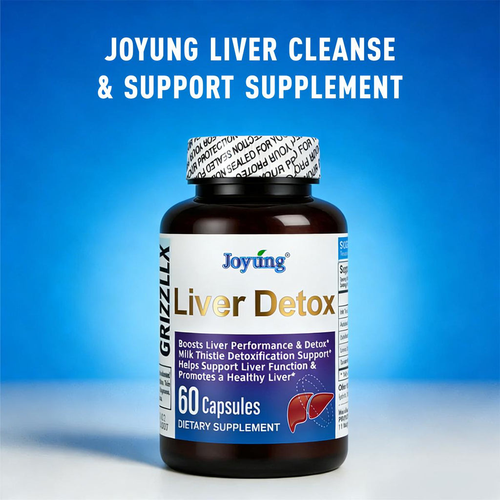 JOYUNG Liver Support | 540mg Milk Thistle + Herbal Blend - 60 Caps